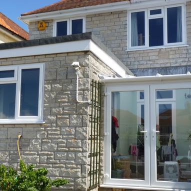 kitchen and bedroom windows