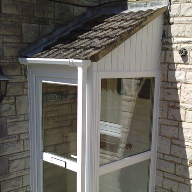 white porch