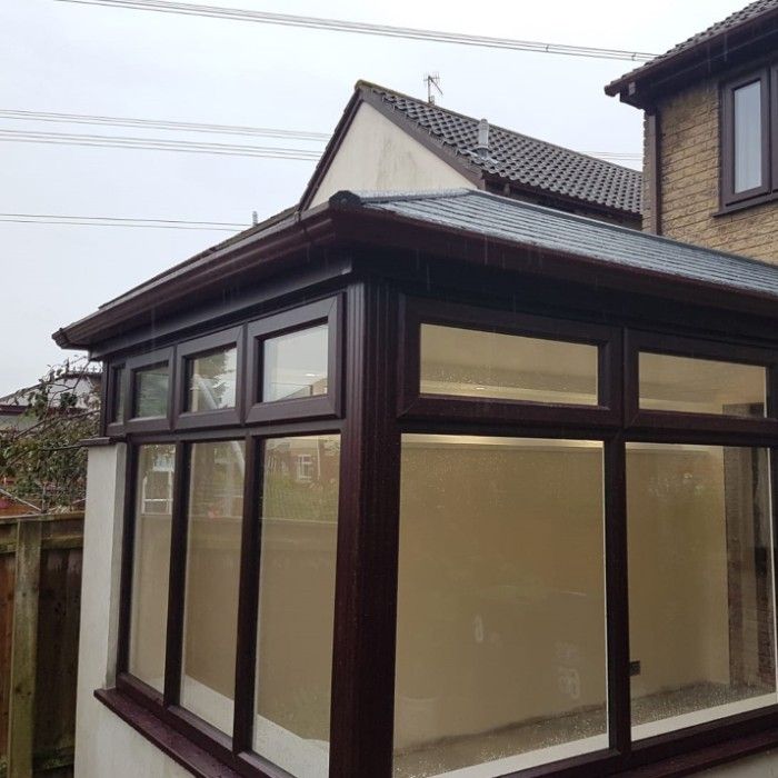 brown new conservatory